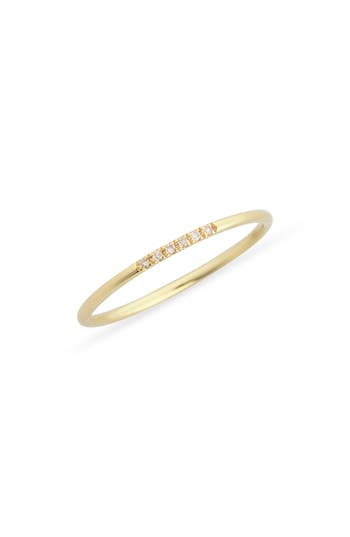 Meira T Pavé Diamond Stacking Ring