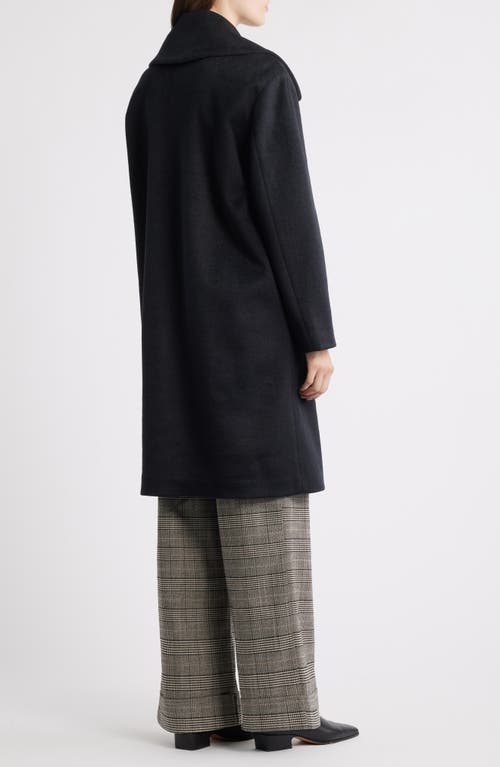 Bernardo Double Breasted Knit Coat