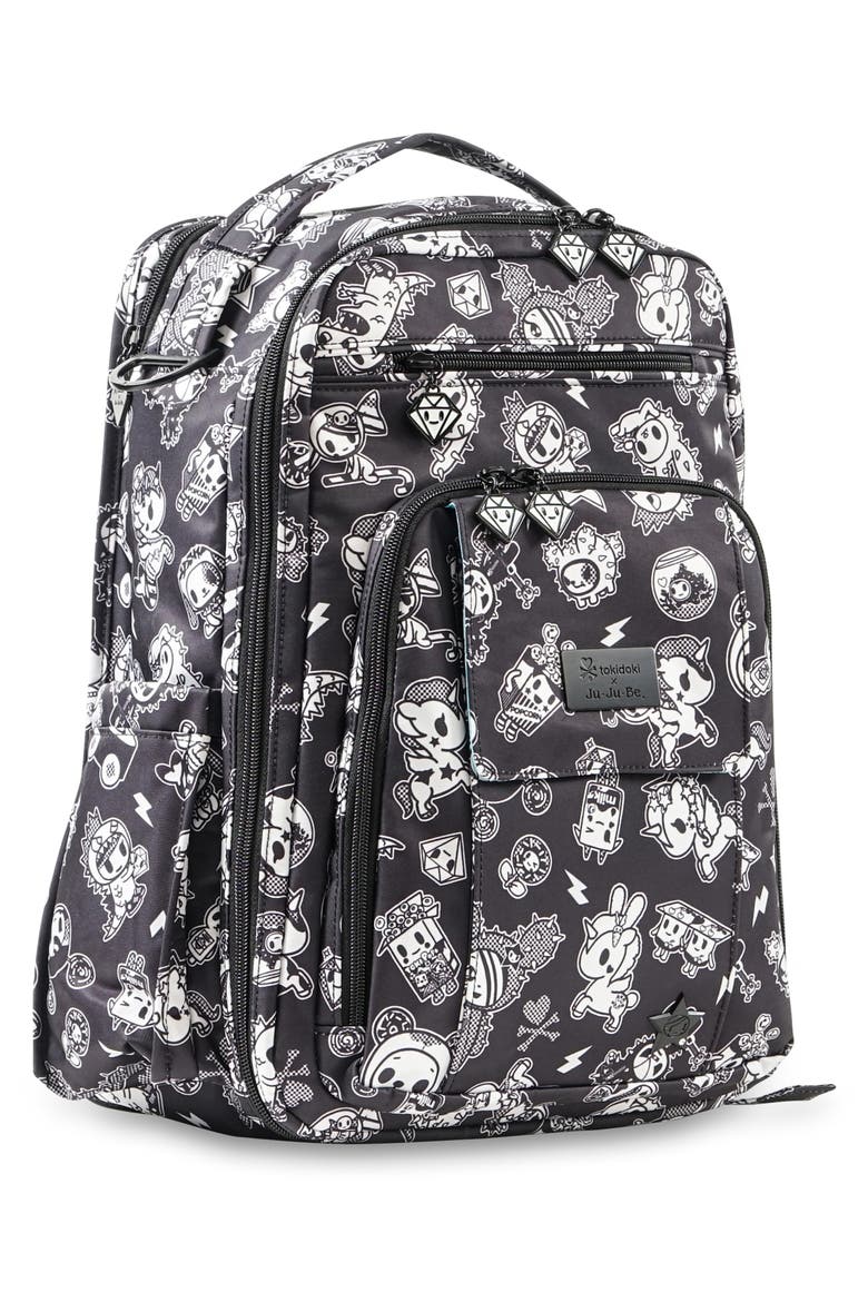 tokidoki x Ju-Ju-Be 'Be Right Back' Diaper Backpack, Alternate, color, THE QUEENS COURT