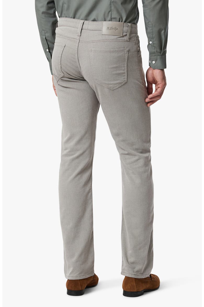 Courage Stretch Cotton Twill Straight Leg Pants, Alternate, color, BROWN REFINED TWILL