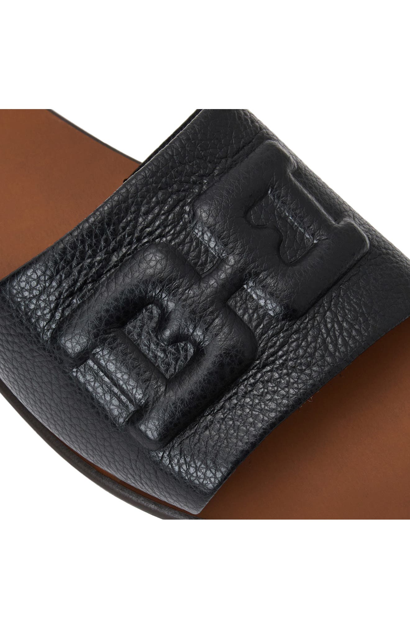 Bruno Magli Aqua Slide Sandal, Alternate, color, Black Tumbled