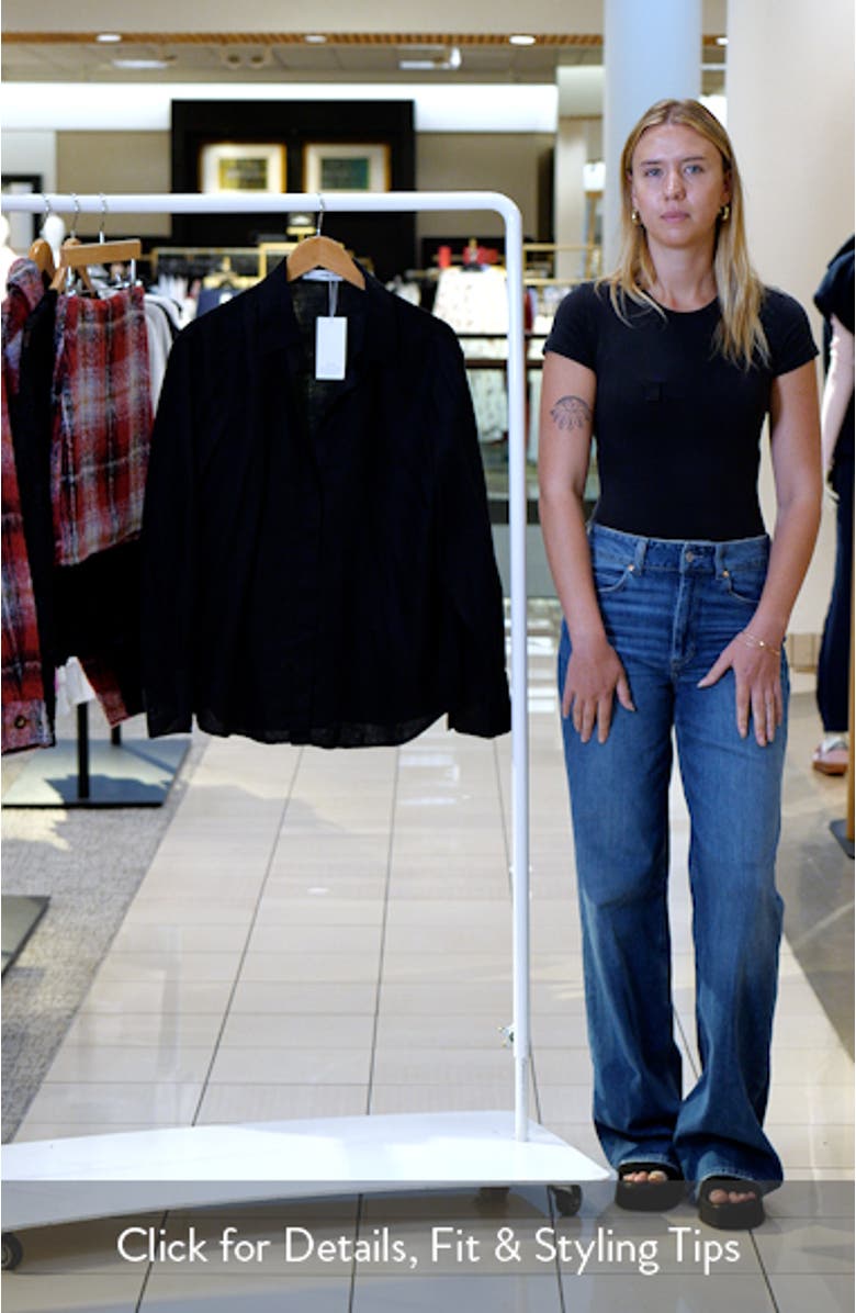 Oversize Linen Shirt, sales video thumbnail