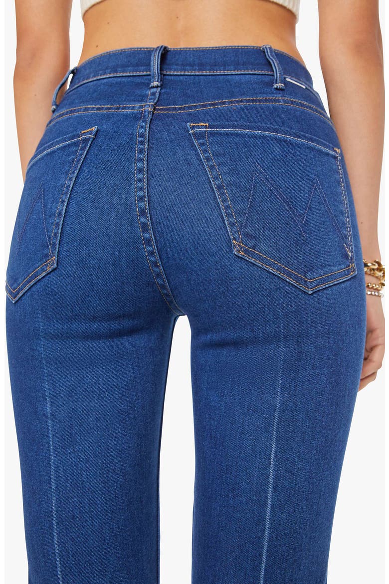 The Hustler High Waist Ankle Bootcut Jeans, Alternate, color, SIDE GIG