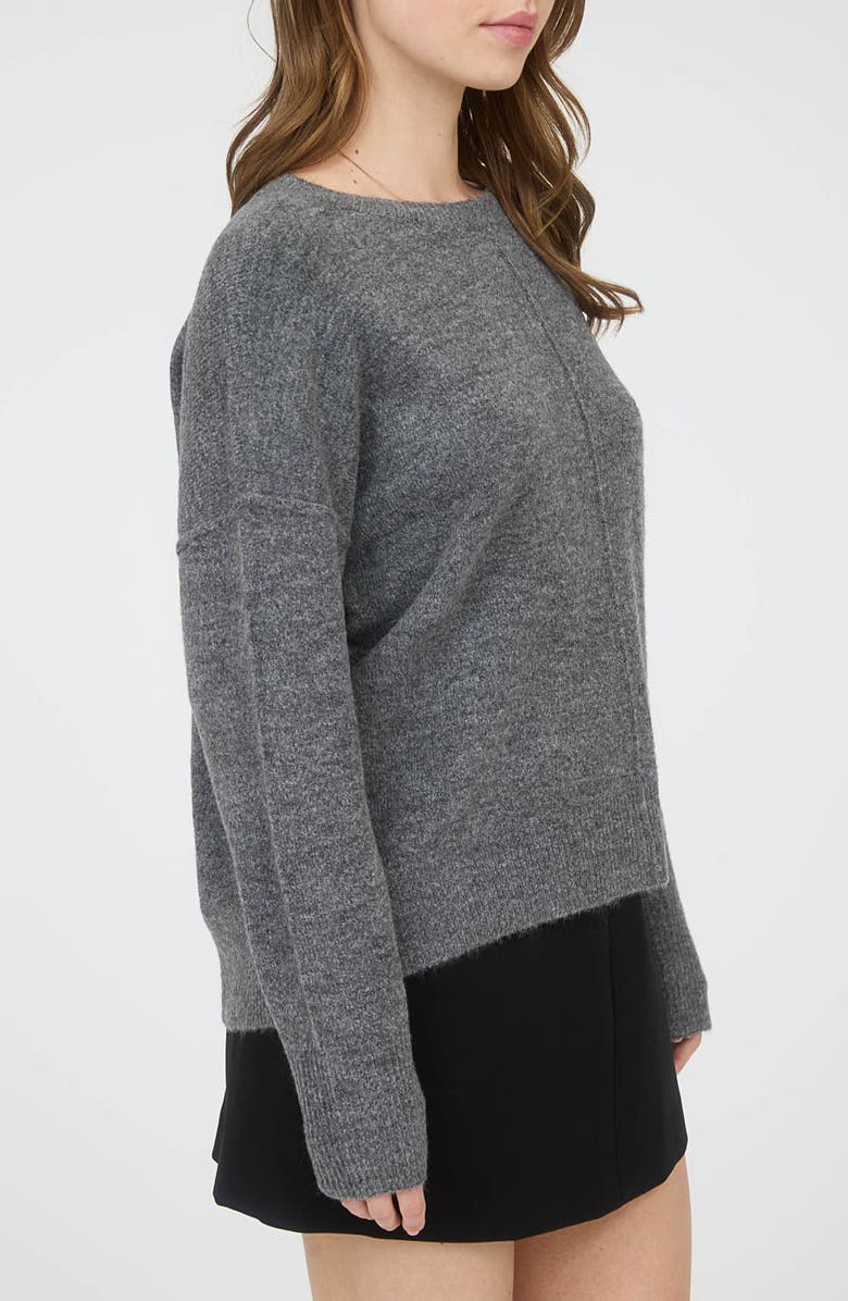 Blu Pepper Crewneck Sweater, Alternate, color, Dark Grey
