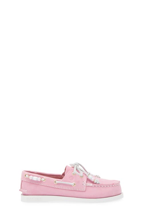 Sperry Authentic Original 2-eye Beaded Boat Shoe In Mauve