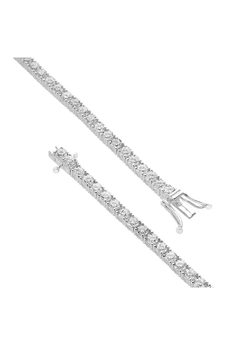 LMJ LoveGrown 10K White Gold Lab Grown Diamond Tennis Bracelets - 5.82 Cts, Alternate, color, 10K White Gold