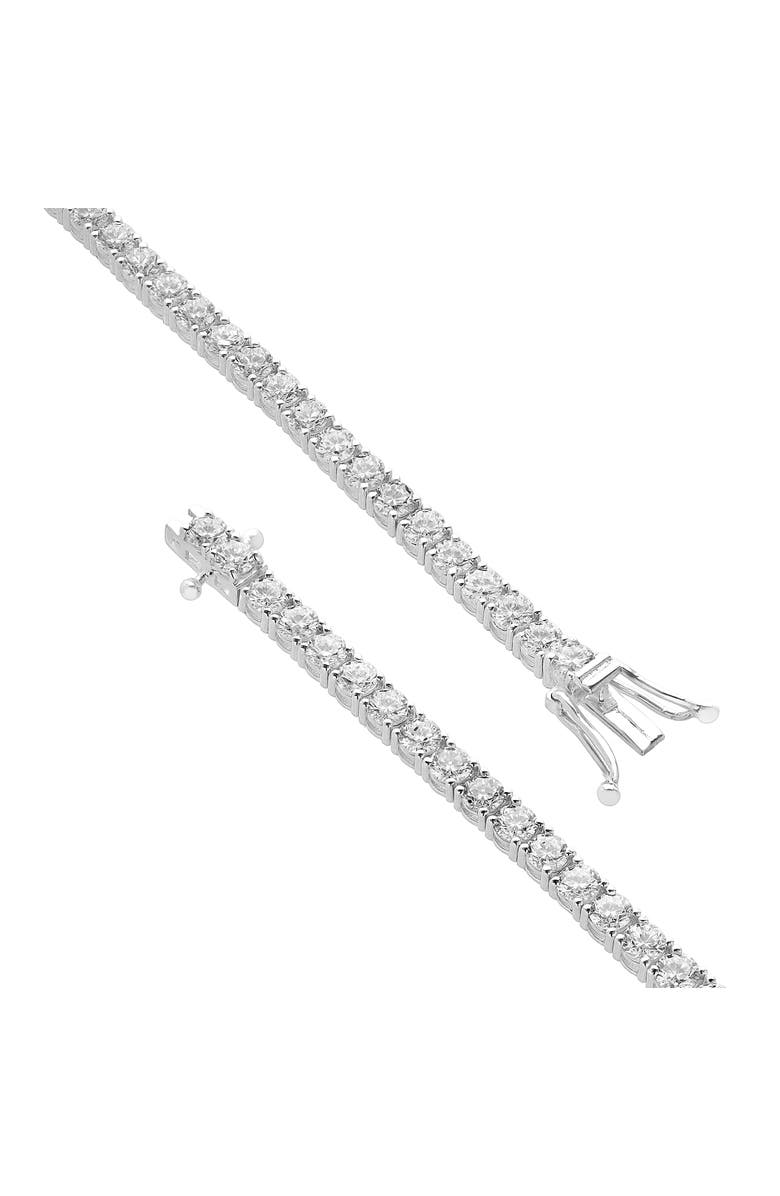 LuvMyJewelry LMJ LoveGrown 10K White Gold Lab Grown Diamond Tennis Bracelets - 5.82 Cts, Alternate, color, 