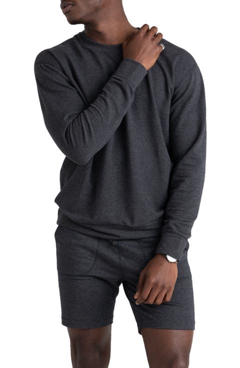 3Six Five Long Sleeve Crewneck Pajama Shirt