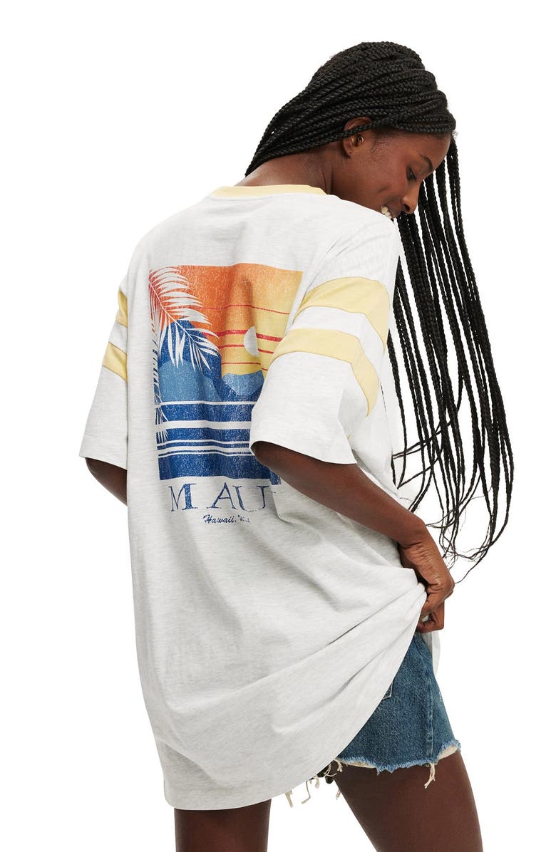 Cotton On Women's Super Oversized Graphic Tee, Alternate, color, 