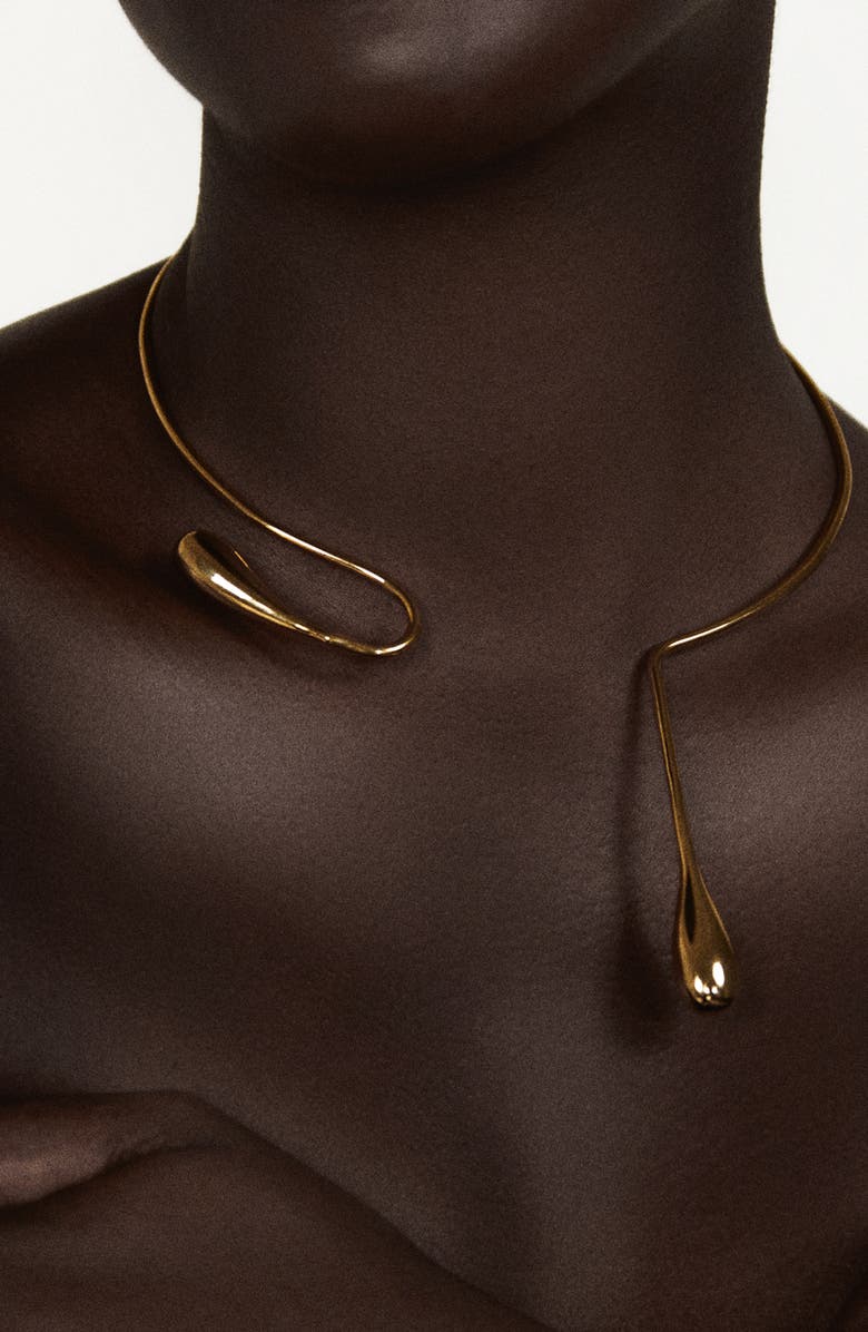 Kellery CyberVanguard Water Drop Necklace, Alternate, color, Gold