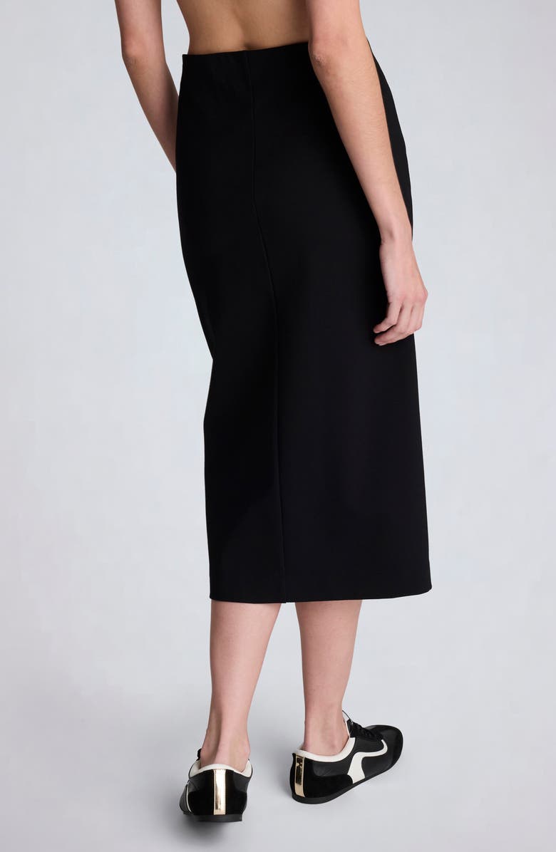 Kenneth Cole Slit Column Skirt, Alternate, color, Black
