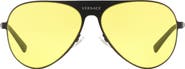 Versace 59mm Pilot Aviator Sunglasses
