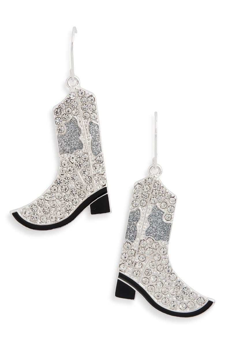 Leith Cowboy Boot Drop Earrings, Main, color,