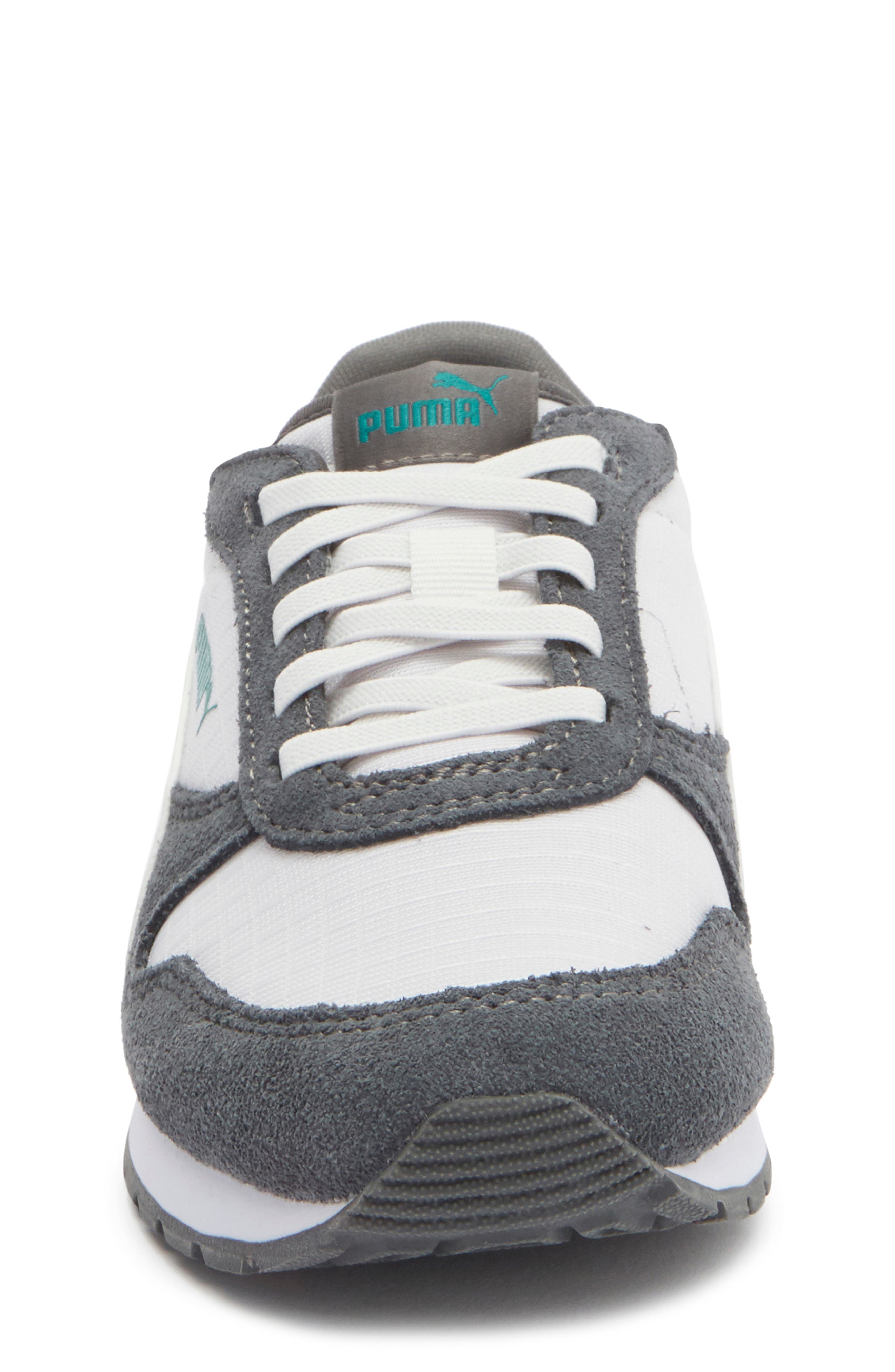 PUMA Kids' St Miller Sneaker, Alternate, color, Feather Gray-Shadow Gray-Green