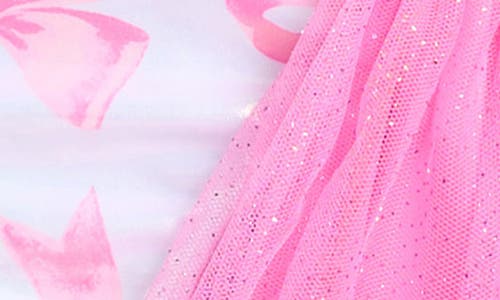 BMAGICAL BMAGICAL KIDS' BOW ONE-PIECE SWIMSUIT & TUTU COVER-UP SKIRT 