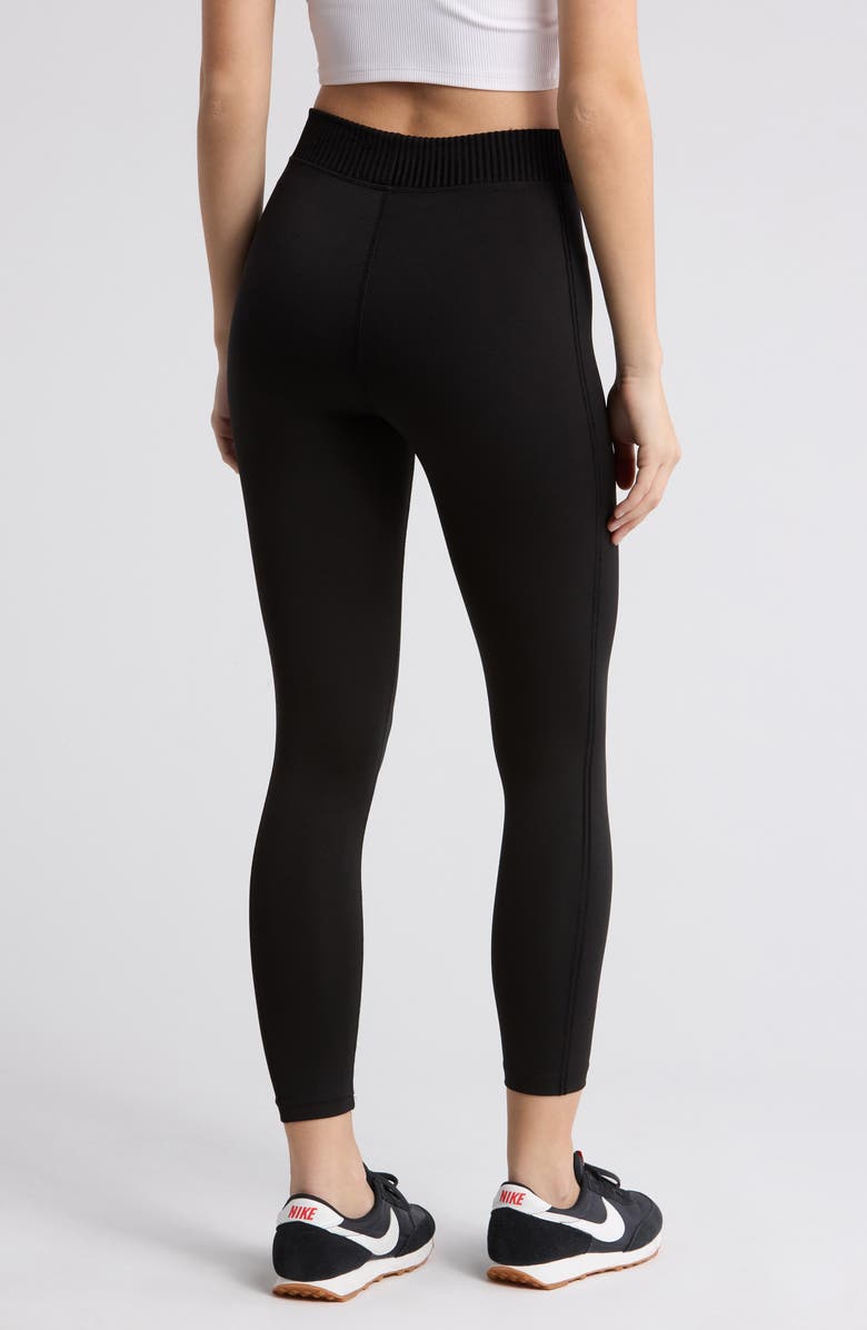 Jessica Simpson Velvet Flocked Leggings, Alternate, color, 