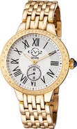 GV2 Women's Astor Diamond Bracelet Watch, 40mm - 0.24 ctw