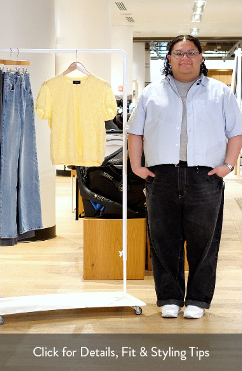 Lace Front Sweater, sales video thumbnail