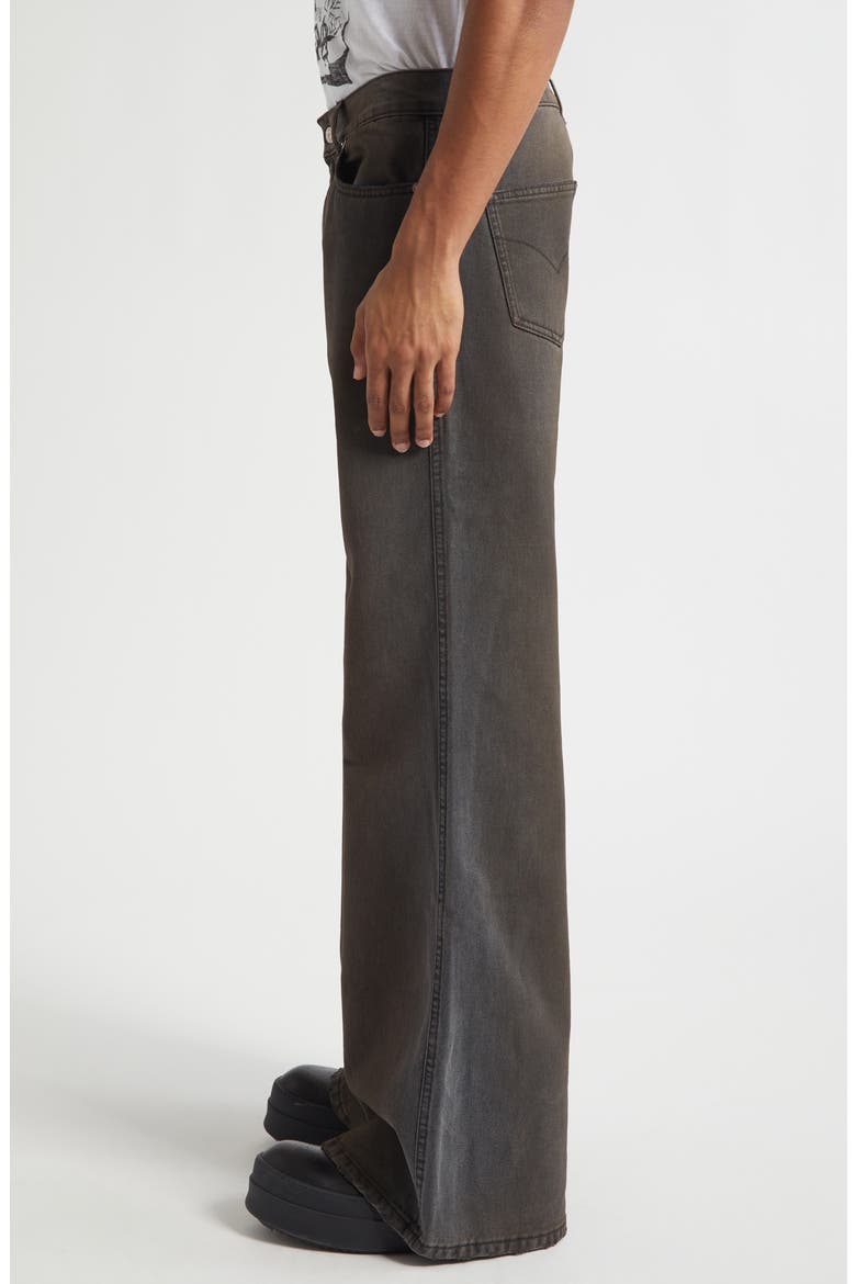 Phat Slouchy Flare Jeans, Alternate, color, DIRTY OUTCAST GREY
