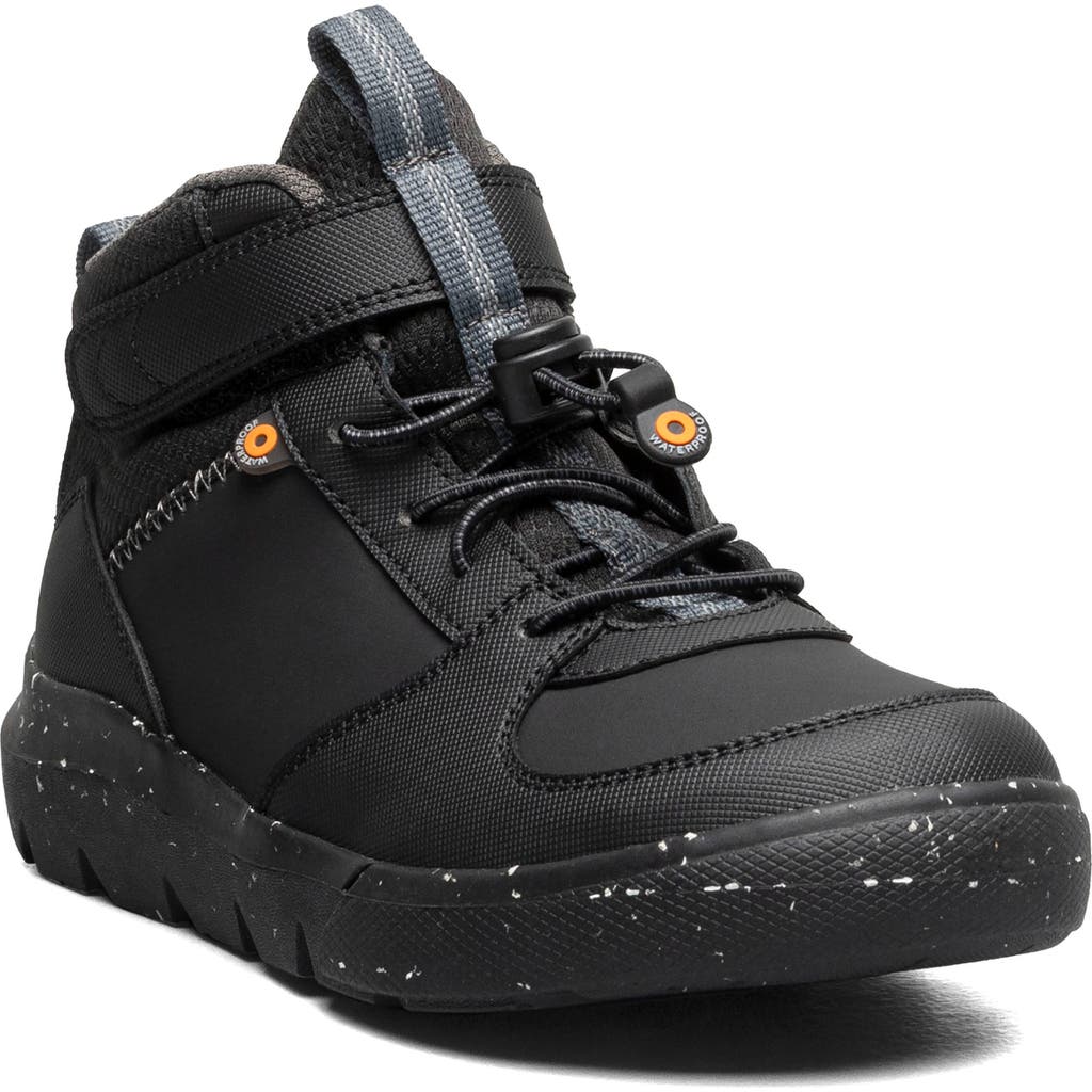 Bogs Skyline Kicker Waterproof Sneaker In Black