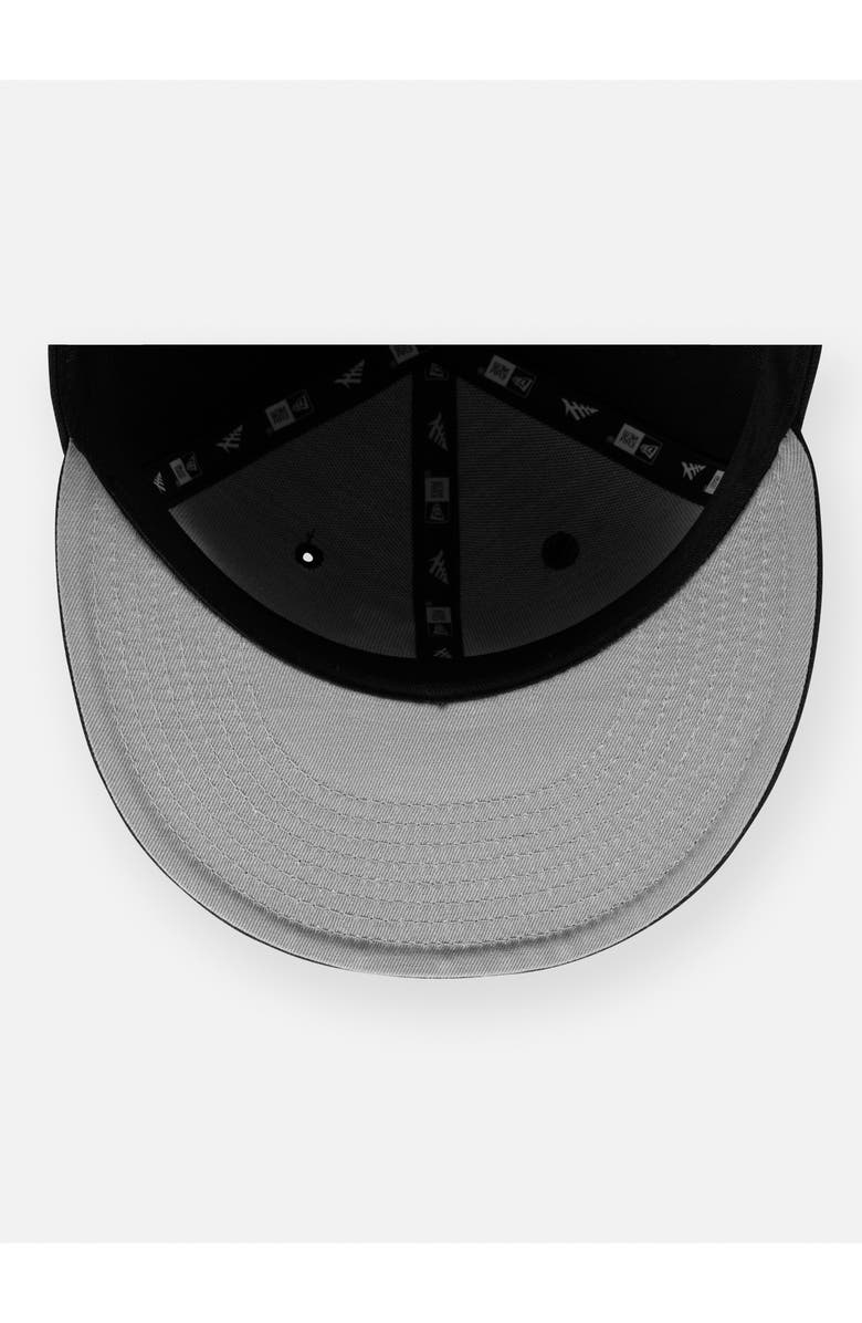 PAPER PLANES P Logo 59FIFTY Twill Hat, Alternate, color, Black