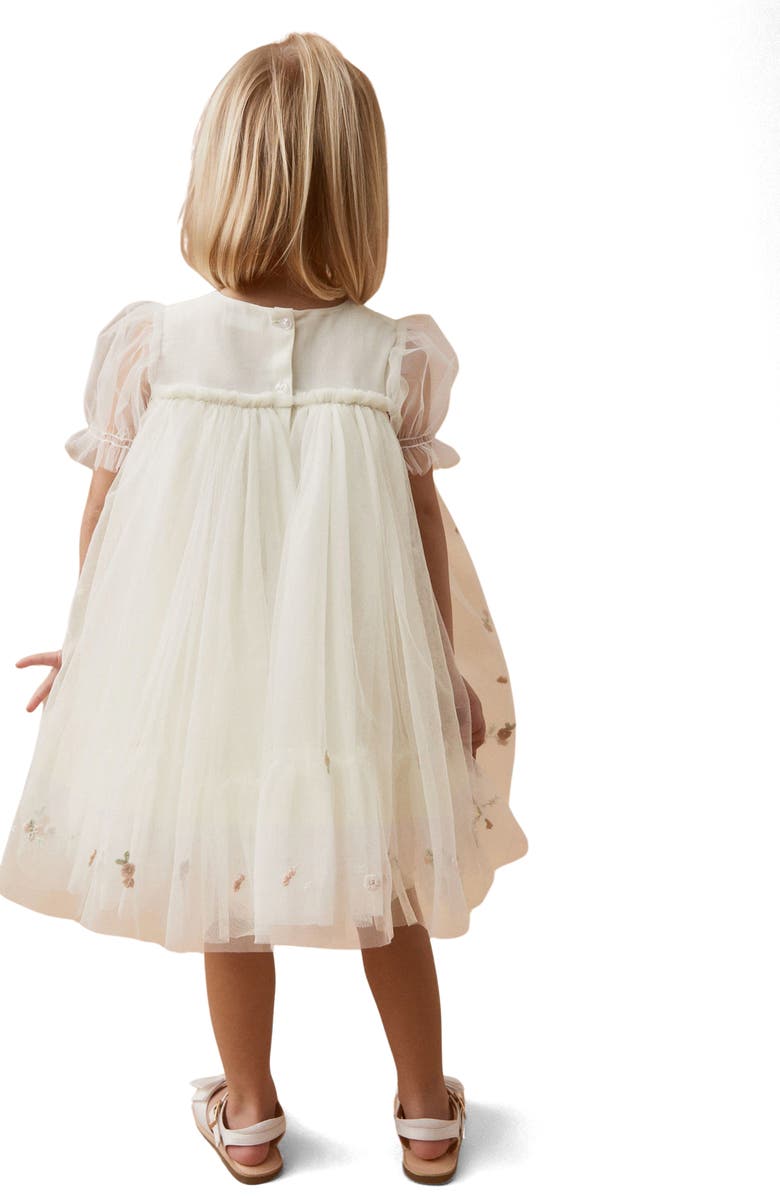 NEXT Kids' Floral Embroidery Dress, Alternate, color, 
