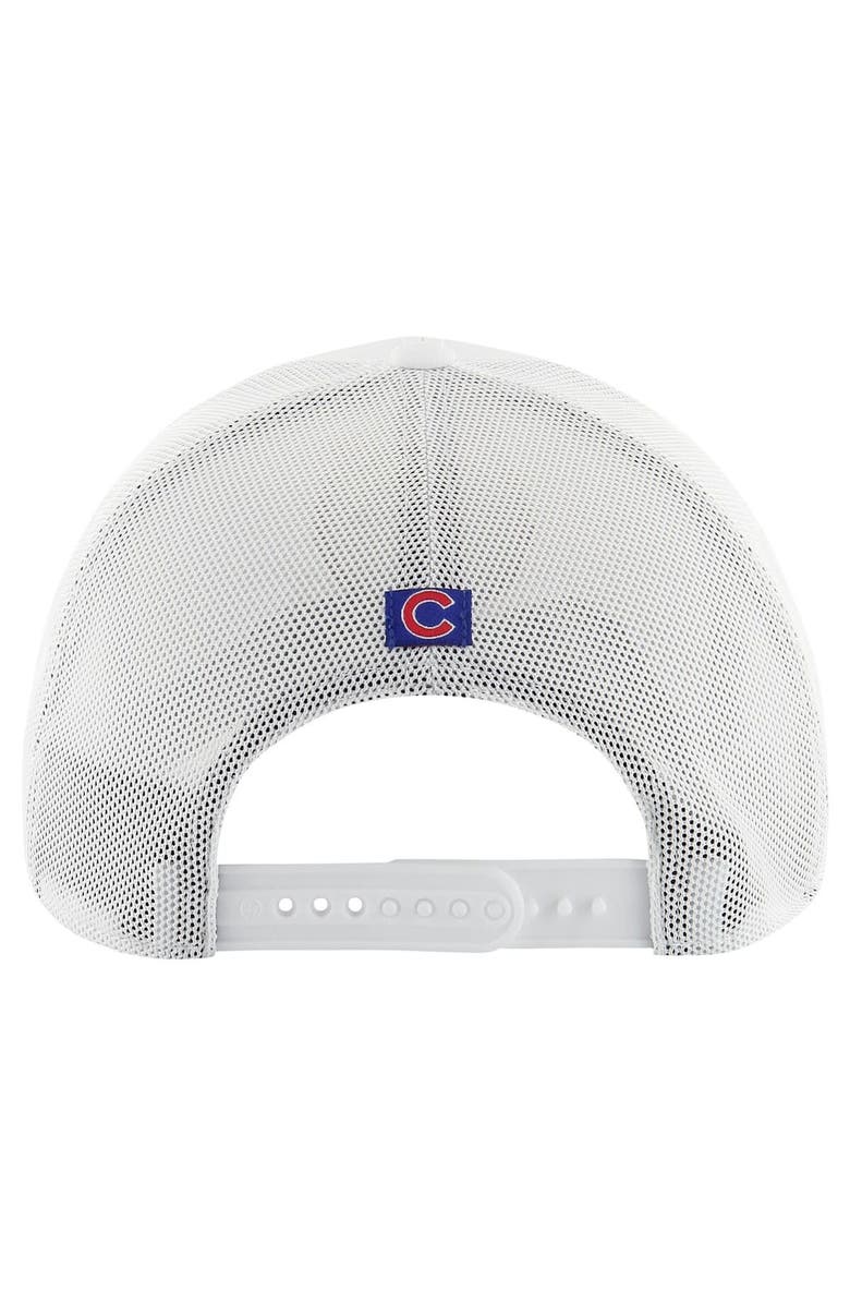 '47 Men's '47 White Chicago Cubs Fairway Trucker Adjustable Hat, Alternate, color,