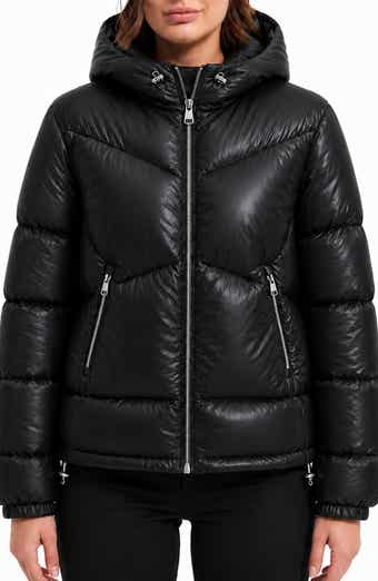 Water Resistant Hooded Puffer Jacket