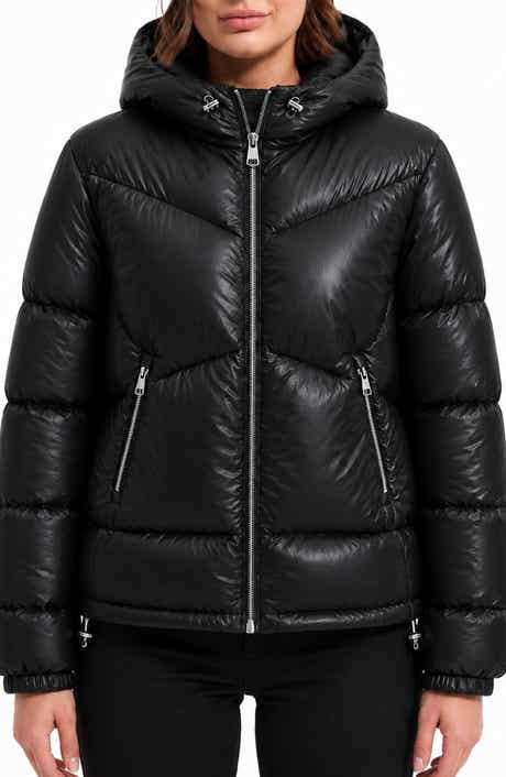Water Resistant Hooded Puffer Jacket