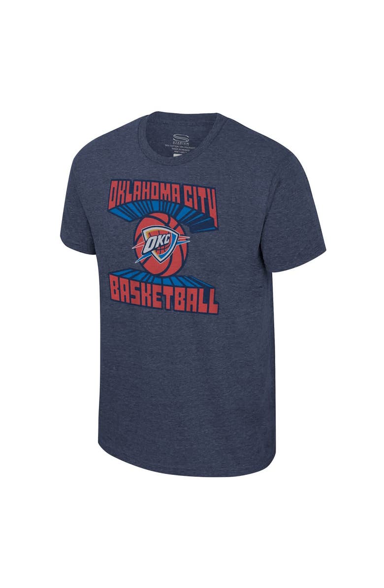 Stadium Essentials Unisex Stadium Essentials  Navy Oklahoma City Thunder Club Time Tri-Blend T-Shirt, Alternate, color, Navy