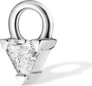MARIA TASH Diamond Trillion Earring Charm