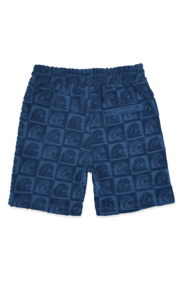 Feather 4 Arrow Kids' Coastal Print French Terry Sweat Shorts, Alternate, color, Navy
