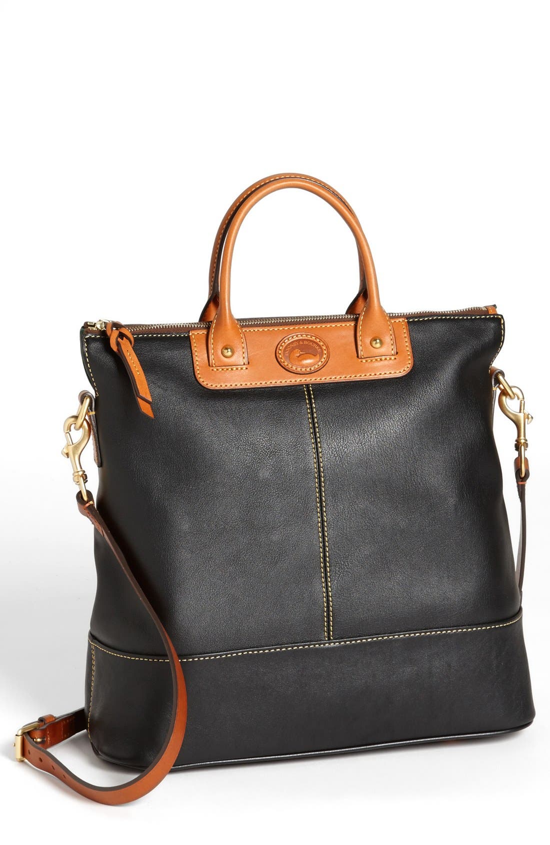 Convertible Shopper, Main, color, BLACK