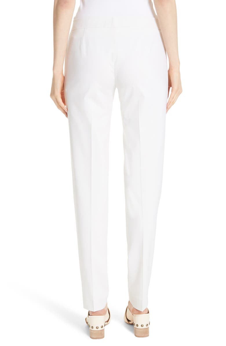 Lafayette 148 New York Irving Stretch Wool Pants, Alternate, color,
