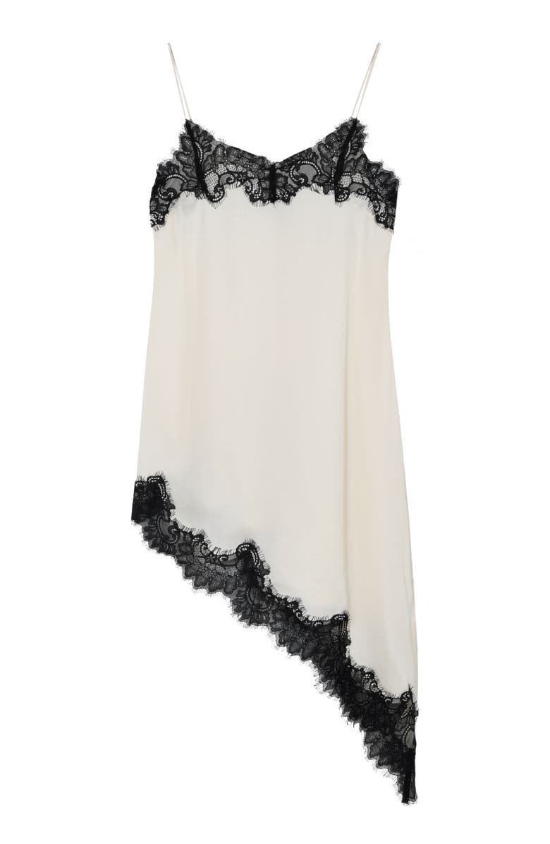 DAY Birger et Mikkelsen Lara Lace Trim Asymmetrical Slip Dress, Alternate, color, Vanilla Ice