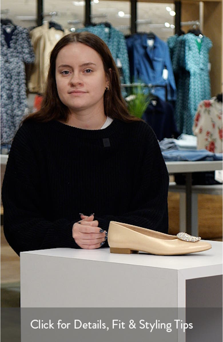 Dancer Pointed Toe Flat, sales video thumbnail