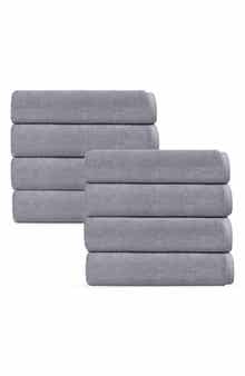 Puresoft 8-Piece Turkish Cotton Hand Towels