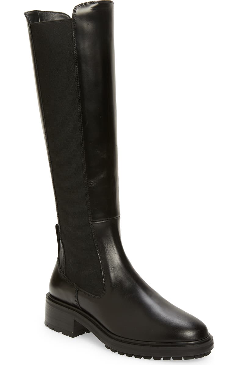 aeyde Blanca Knee High Boot, Main, color,