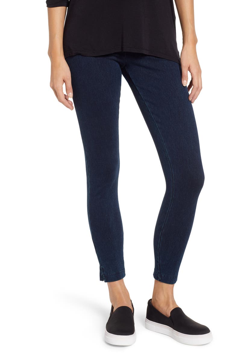Lyssé High Waist Skinny Denim Leggings, Main, color, INDIGO