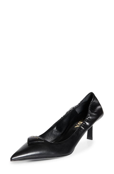靴 PRADA Leather Strap Heels 靴 PRADA Leather Strap Heels PRADA Leather Strap Heels