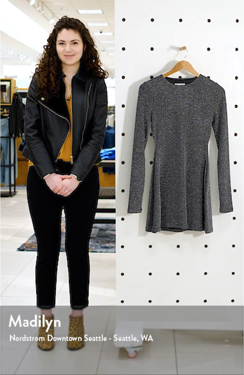 Riley Long Sleeve Minidress, sales video thumbnail