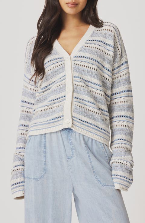 Addison Stripe Cardigan