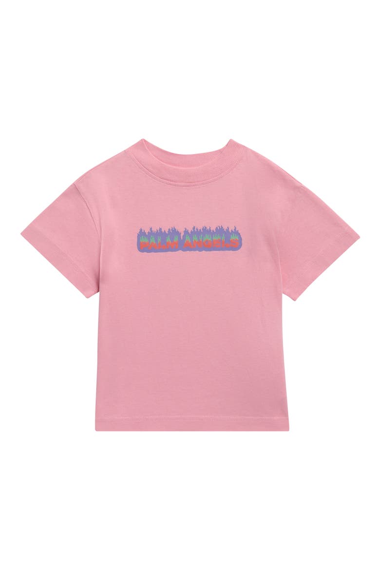 Kids' PA Flames Regular Graphic Tee, Main, color, ROSE QUARTZ LILAC