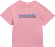 Palm Angels Kids' PA Flames Regular Graphic Tee