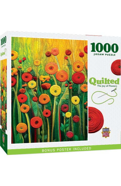 The Joy of Flowers 1000 Piece Puzzle