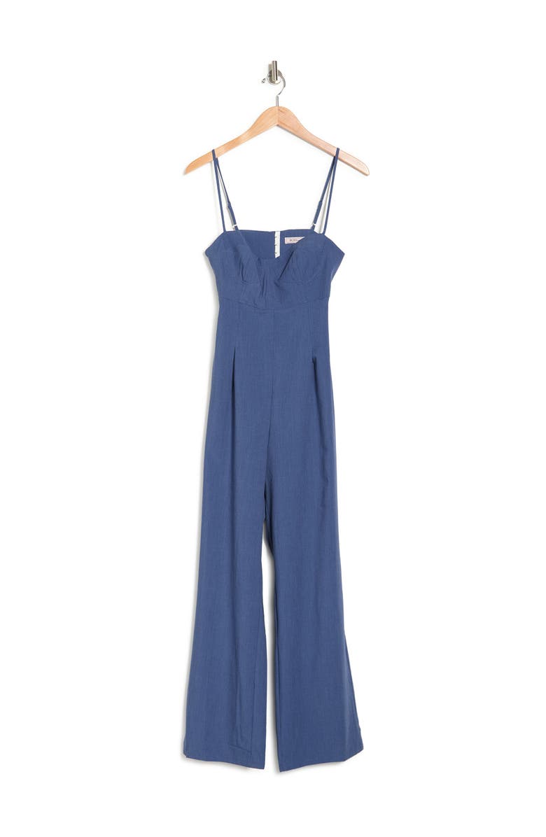 BCBGeneration Wide Leg Jumpsuit, Alternate, color, 