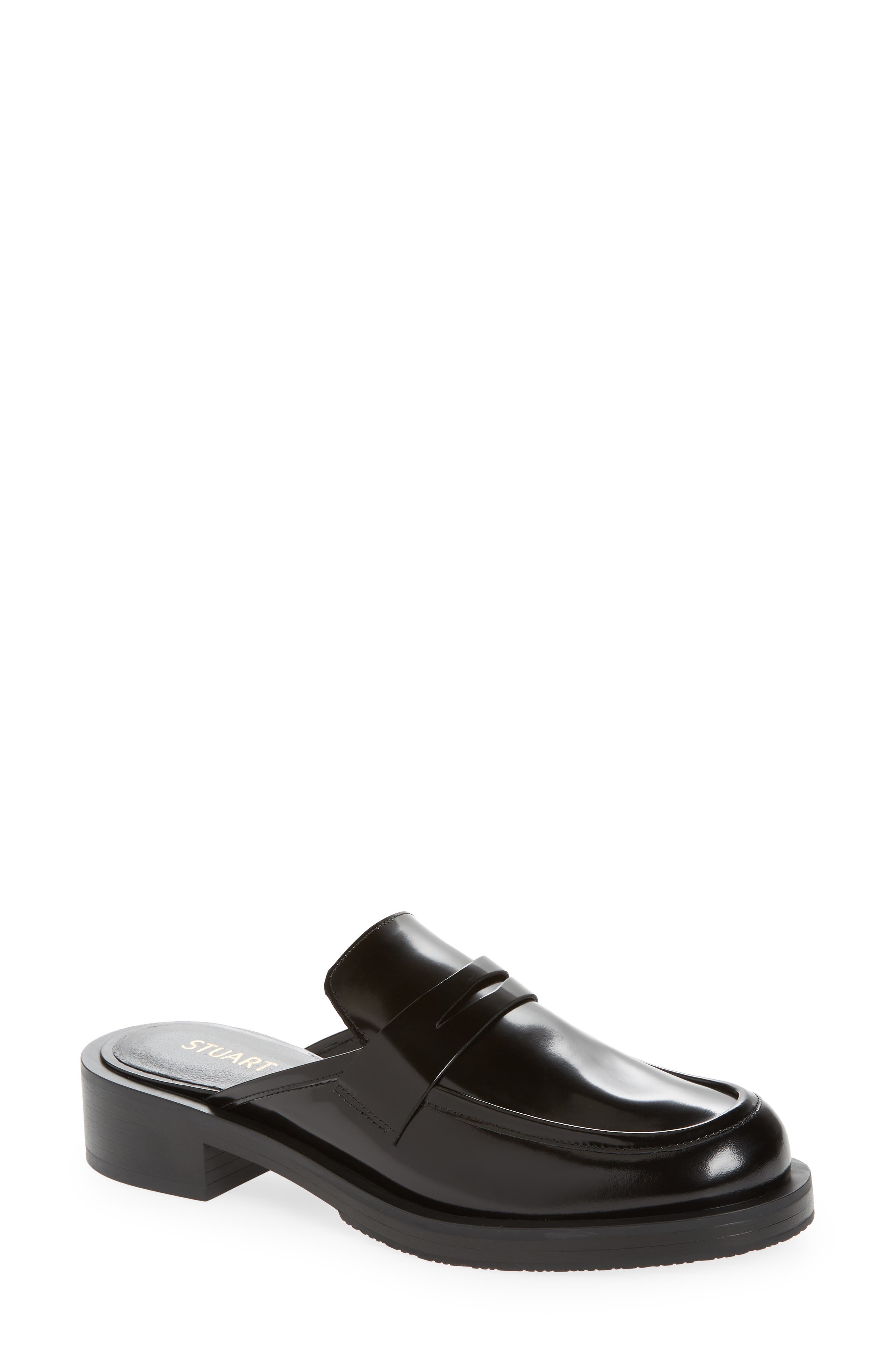 Stuart Weitzman Palmer Bold Loafer Mule, Main, color, 