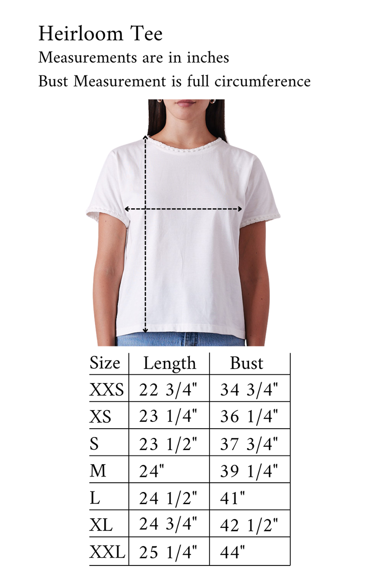 Paneros Clothing Organic Cotton Crochet Heirloom Tee, Alternate, color, Off White