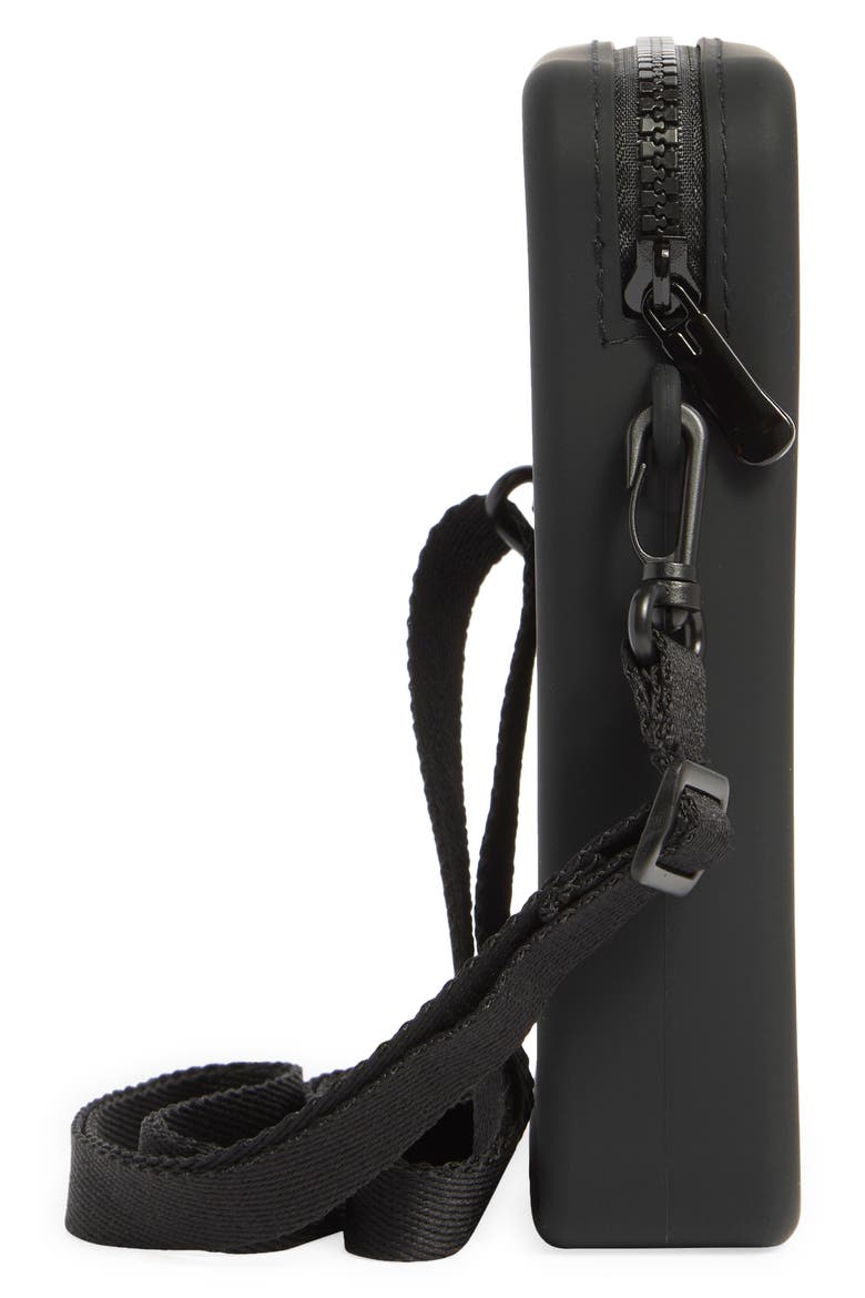 Silicone Phone Crossbody, Alternate, color, BLACK