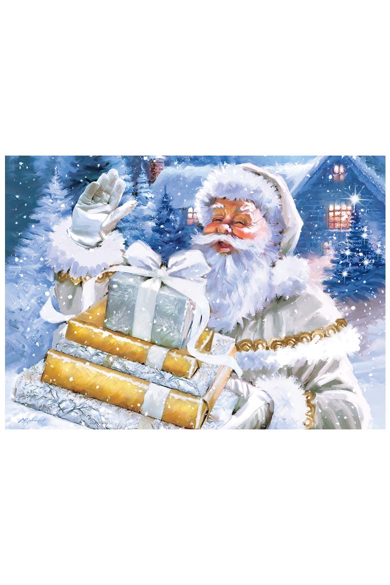 Santa's Golden Gifts 1000 Piece Puzzle, Alternate, color, Multicolor